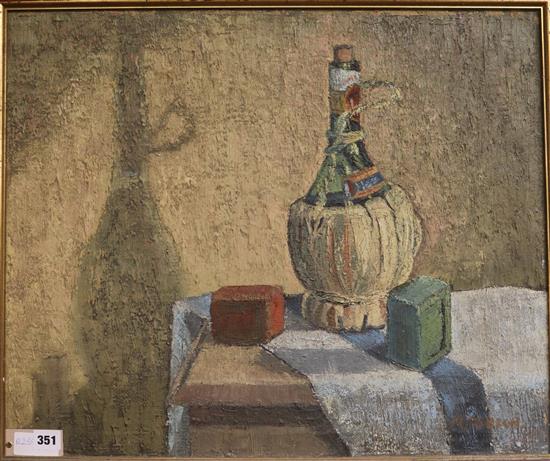 Peter Ernest Lewis Ferguson, oil on canvas, still life, signed, 50 x 60cm